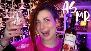 ASMR SLEEPOVER AT A FRIEND'S PLACE 🍷 Personal attention | Roleplay