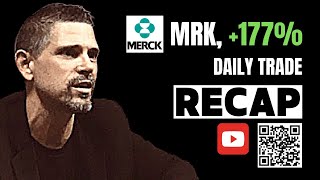 Options Trading for Beginners: Daily Trade Recap (MRK +177% Return) ?