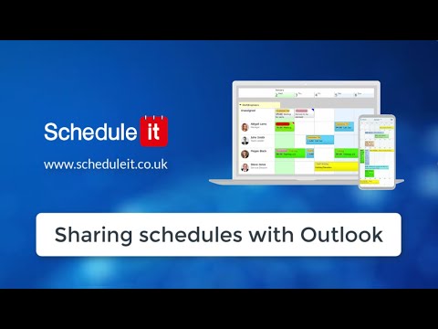 Share schedules with Outlook using iCal