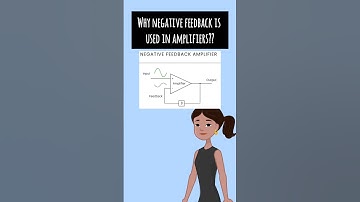 Why negative feedback is used in amplifiers but not positive feedback?#amplifier#electronics #shorts