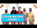 Cleaning & Disinfecting Our Home 🧹 - Mini Home Tour 🏠 | Carmina Villarroel Vlogs 📹