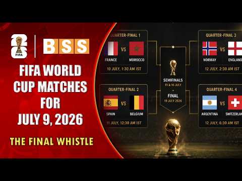 Video The Final Whistle II Sports Special News II July 09, 2026
