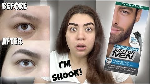 DIY BROW TINT using MEN