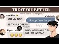 SO MANY BREAKUPS? “Treat You Better” lyric “prank” — Haikyuu texts