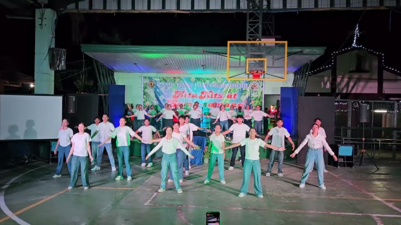 Sama sama tayong umawit performed by Camp Tinio Pastoral Choir