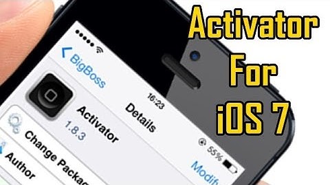 Activator For iOS 7
