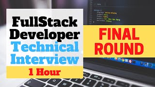What a REAL FullStack Developer Interview be like - BIG TECH GIANT?? | Cleared 2 of 3 Rounds?? 😱 😱 😱 Wealth
