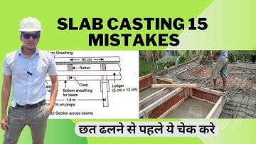 Slab Casting से पहले ये Steel ज़रूर Check करले | Site Engineer Basic Knowledge | #construction #slab