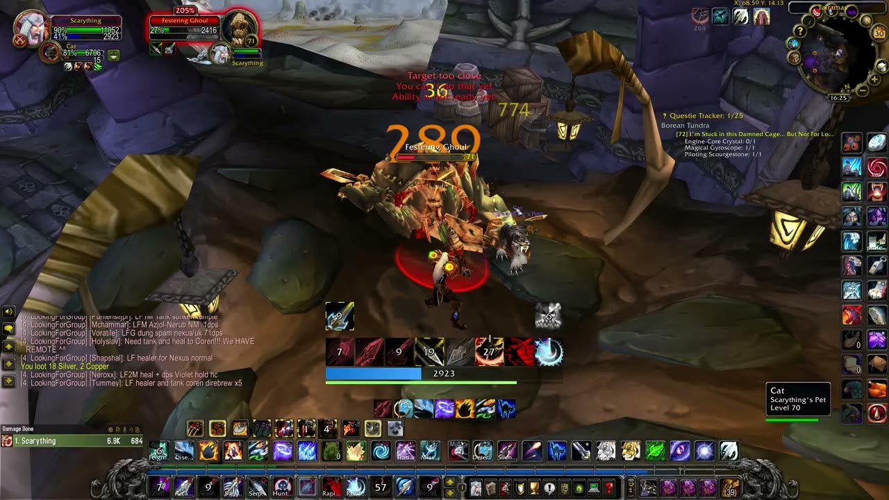 I'm Stuck in this Damned Cage... But Not For Long! (WOW WOTLK quest)