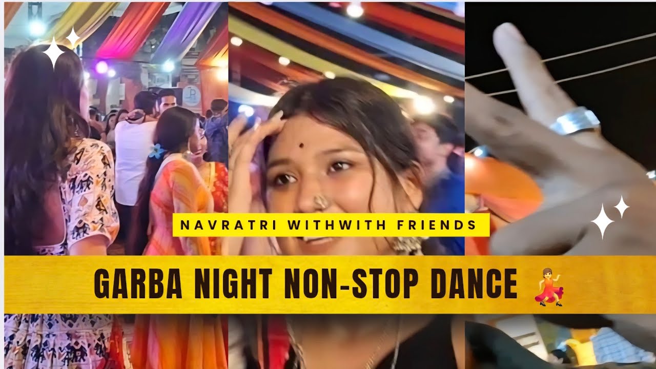🔥 Crazy Garba Night | Non-Stop Dance & Fun 🎶💥Colorful Navratri 