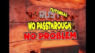 Rust Electricity Tutorial - Siren/Flasher Light Passthrough Workaround