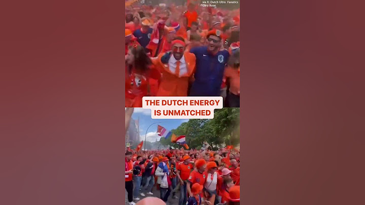 De Oranjezee! Hamburg is er KLAAR voor! 🇳🇱 🍊