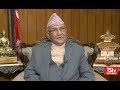 Tarkash with KP Sharma Oli, Prime Minister of Nepal