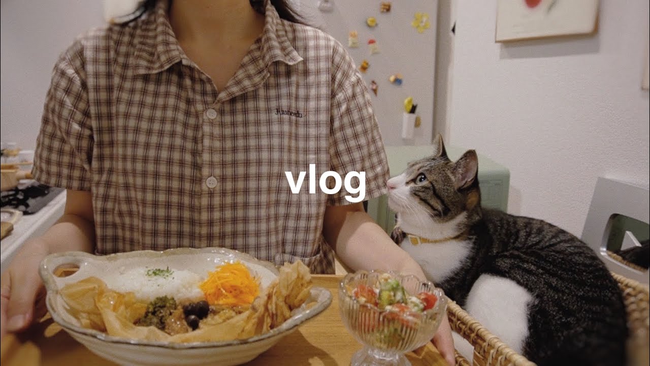 クボくんのShare Life Vlog✨三菱✨ノンフロン冷凍冷蔵庫✨ Vlog] Making freezer-friendly meals without using the stove to