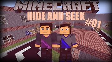 Minecraft: Hide and Seek Minigame! Game 1 - AHHHH SO CLOSE!