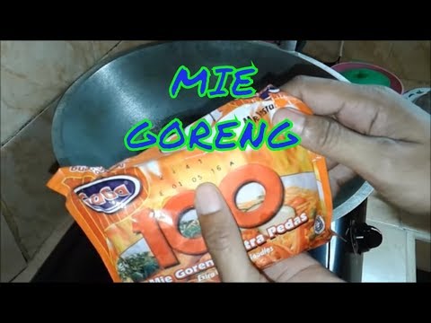 Cara Memasak Mie Instan Goreng