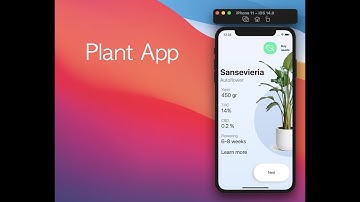 Plant App Using SwiftUI (Freestyle)
