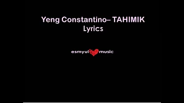 Yeng Constantino - Tahimik Lyrics