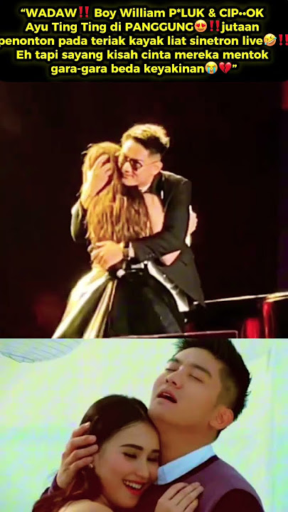 Heboh‼️#boywilliam lakukan ini ke #ayutingting dampai heboh #fypindonesia #beritaterkini