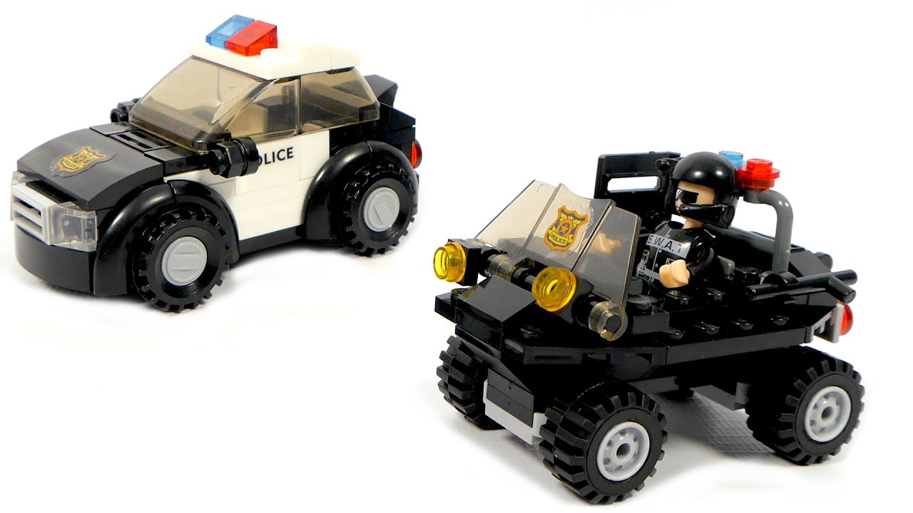 Sluban m38-b0585-Écran avec 12 Police Minifiguren police kits Nouveau/Neuf dans sa boîte 