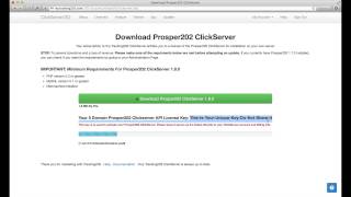 How to download Prosper202 ClickServer 1.8.0