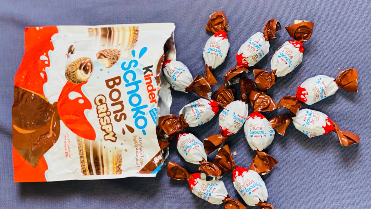 Kinder Schoko Bons Crispy Food And Travel By Shazjango YouTube
