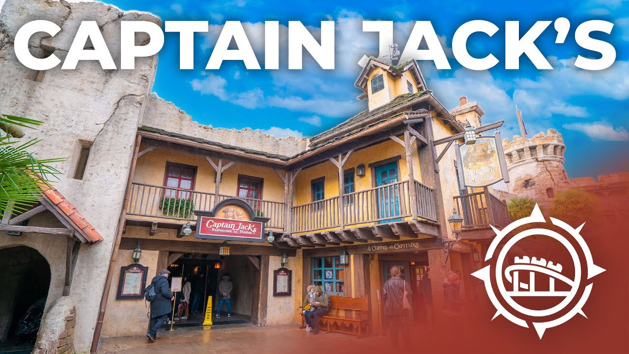 🇫🇷 DISNEYLAND PARIS: Captain Jack’s - Restaurant des Pirates | Restaurant Walkthrough 4K