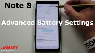 The HIDDEN Note 8 Advanced Battery Settings