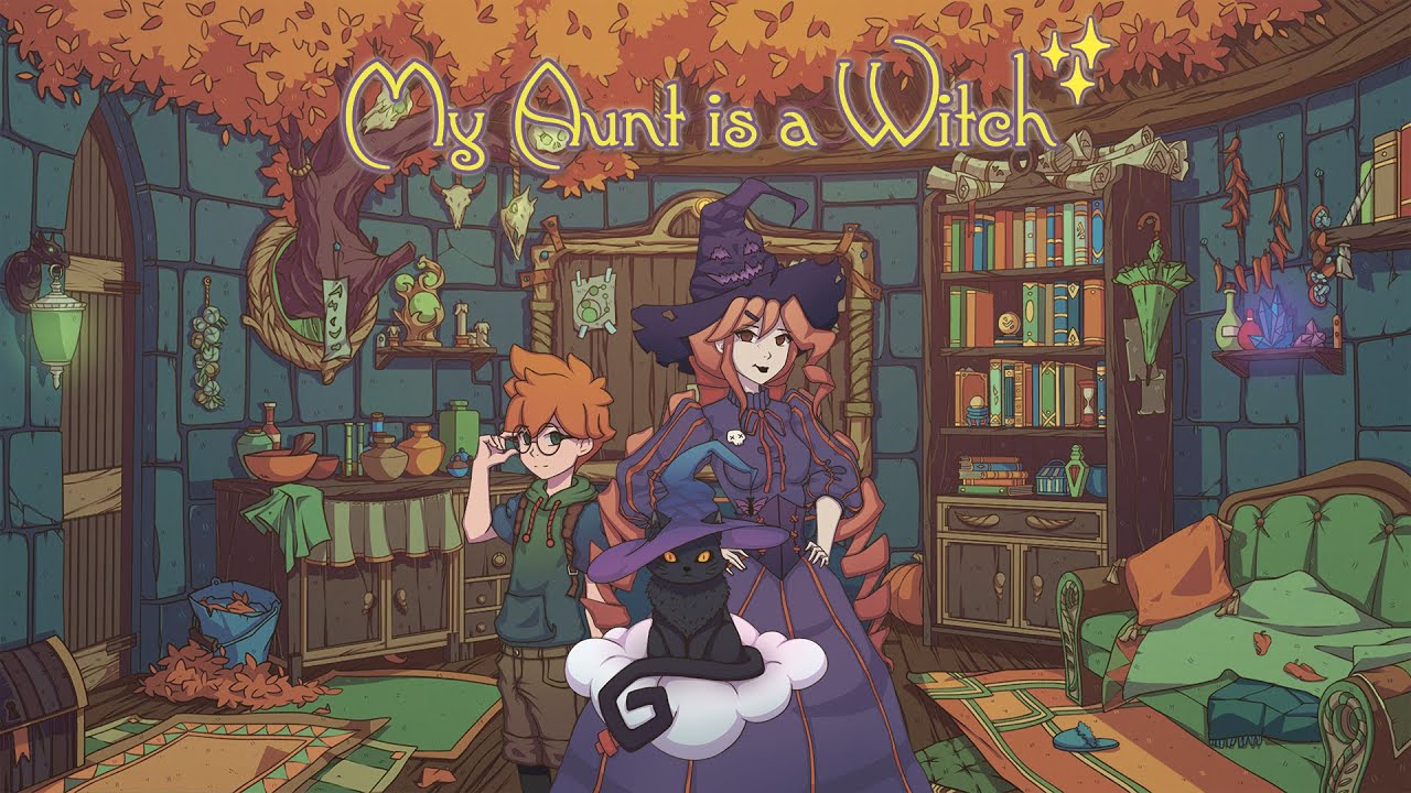 My Aunt is a Witch - Nintendo Switch Release Trailer [NOA]