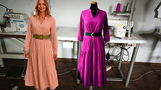 "Cómo confeccionar este vestido paso a paso (Tutorial completo)"