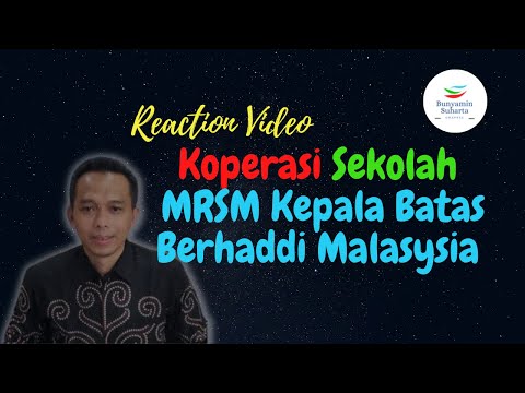 Reaction Koperasi Sekolah MRSM Kepala Batas Berhaddi Malaysia