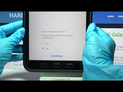 How to Activate Face Unlock in SAMSUNG Galaxy Tab Active 2 – Set Up Face Recognition