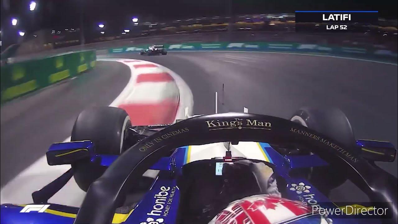 Nicholas Latifi crash in Abu Dhabi YouTube