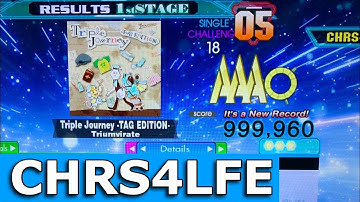 Triple Journey (CSP-18) 4p PFC 999,960 World Record [DDR A20]