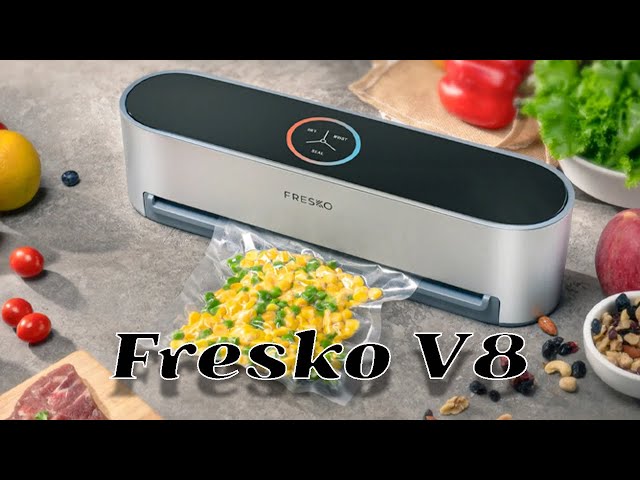 FRESKO V8, Hands-Free 5 In 1 Food Vacuum Sealer