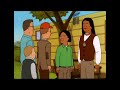 John redcorn tries to tell dale and joseph  king of the hill