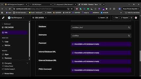 cse340aa  Database  assigment week 2