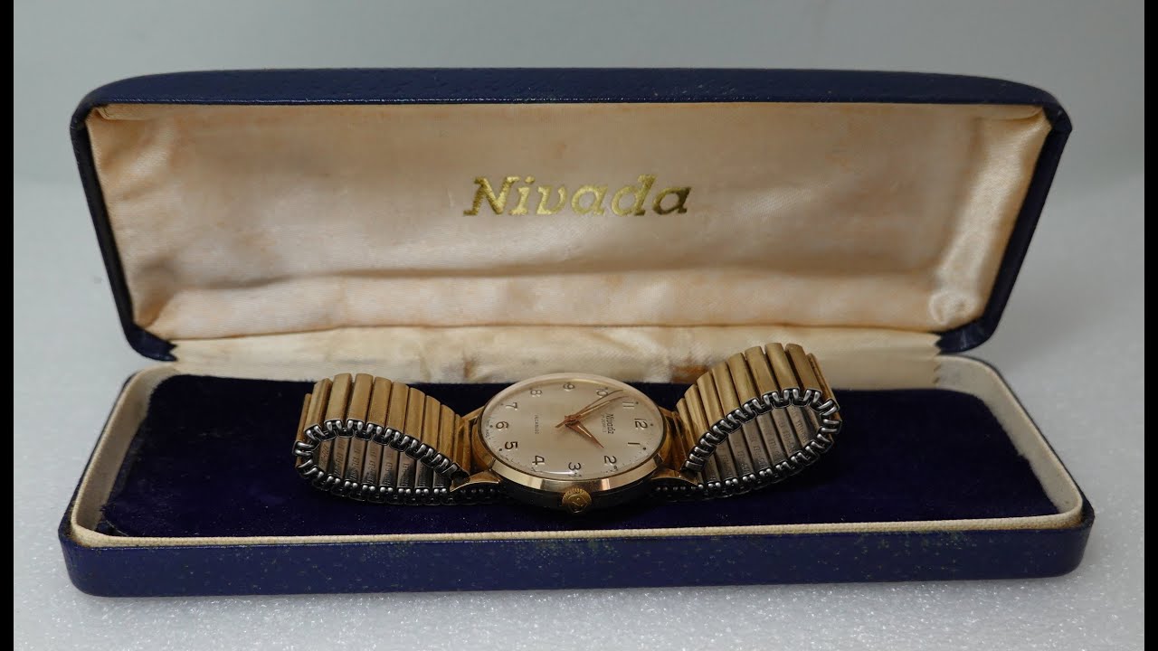 1965 Nivada 9k Gold men display picture 1