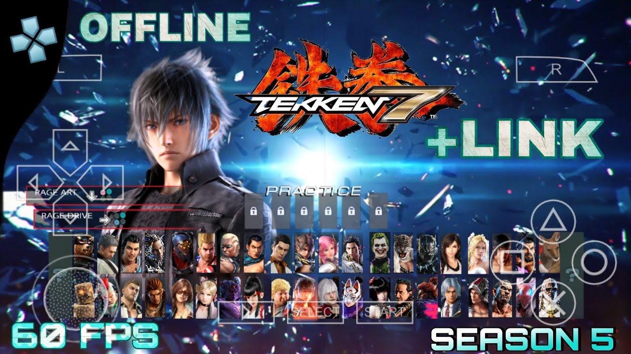 Tekken 7 - Mod Season 5 | All Characters | Android | PPSSPP Emulator