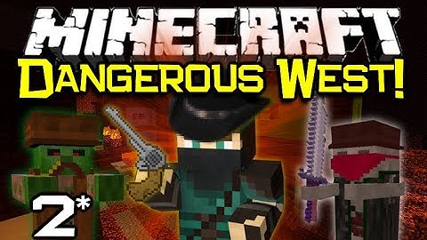 Minecraft THE DANGEROUS WEST! - Mini Western Adventure Map Let