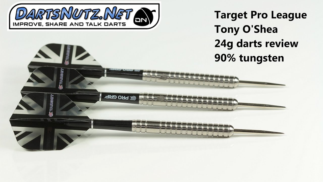 【新品】TARGET Tony O Shea Gen.1 90% 24g Target Tony O'Shea 24g darts review - YouTube