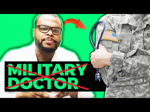 Why i chose not to become a military doctor!