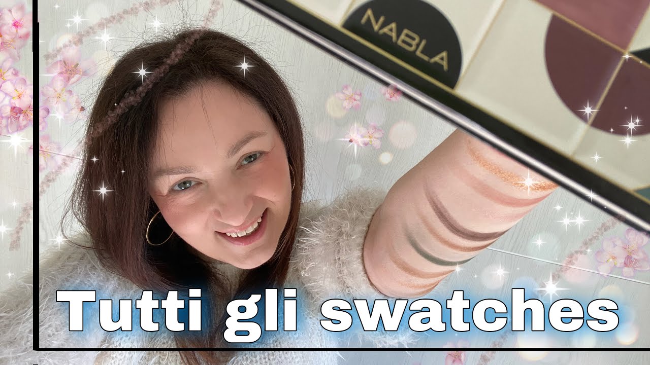 💕 NABLA 💕 READ MY MIND PALETTE 💕 tutti gli swatches | One B Queen