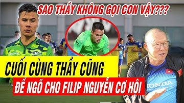 Thầy Park Để Ngõ Filip Nguyễn Quyết Không Gọi Cầu Thủ Việt Kiều Alexander Đặng
