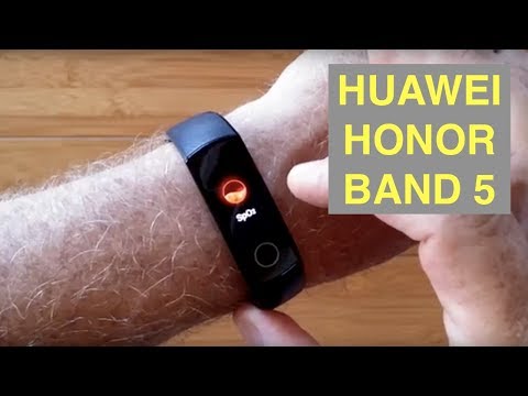 HUAWEI Honor Band 5 IP68 5ATM Waterproof Advanced Fitness Bracelet: Unboxing and 1st Look