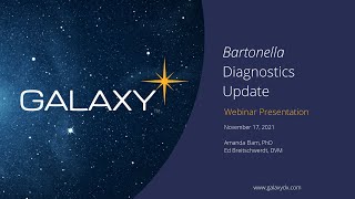 2021 Bartonella Diagnostics Update Webinar