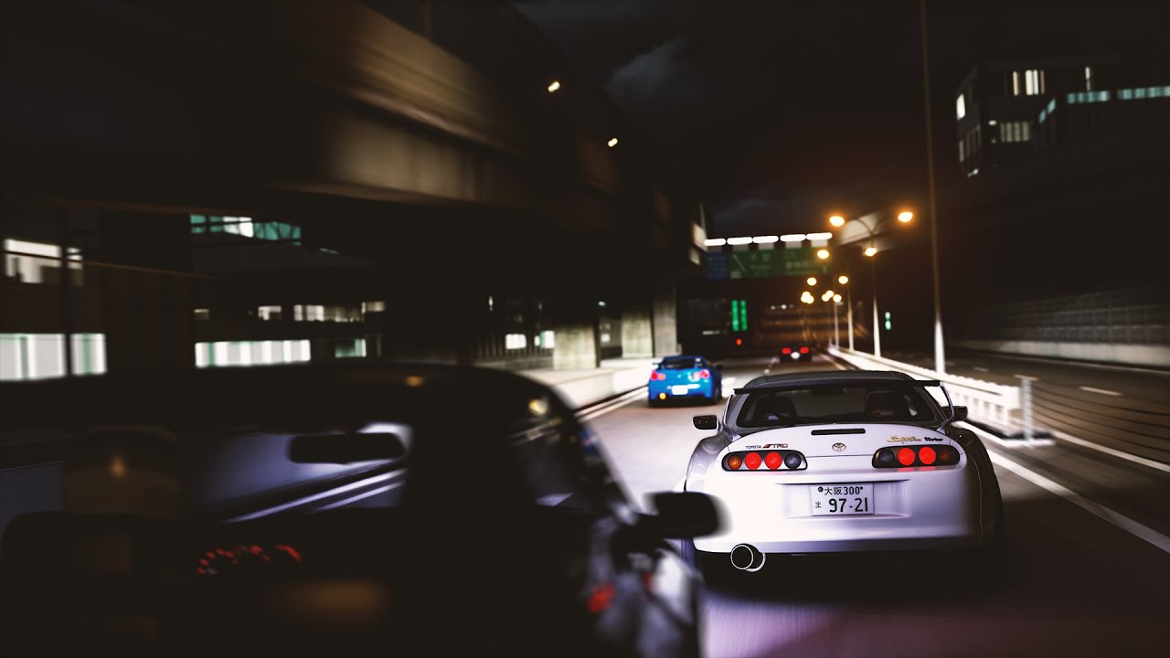 Assetto Corsa - STREET RACING w/ Supra [VR] - YouTube