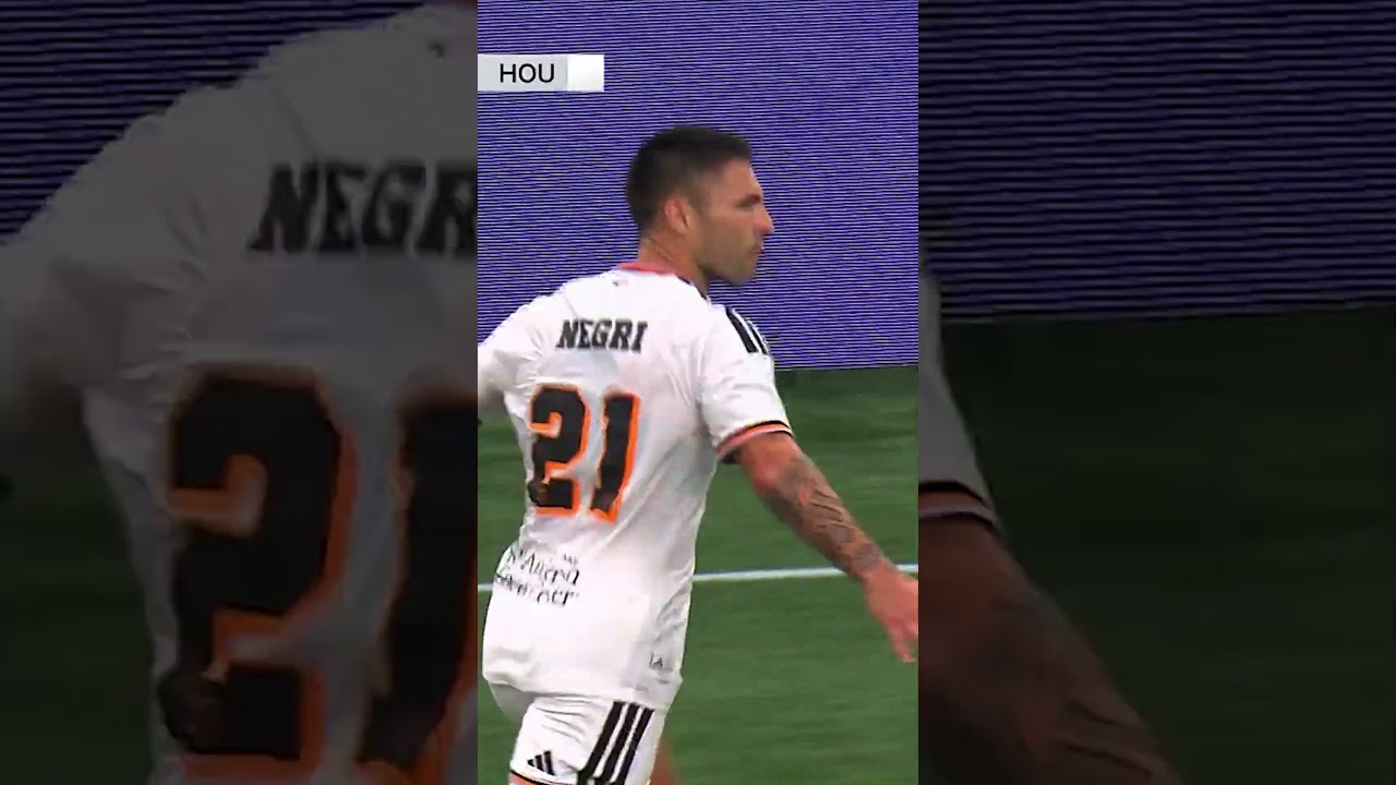 Franco Negri buries it in the top corner 🙂‍↕️ #shorts | Houston Dynamo FC