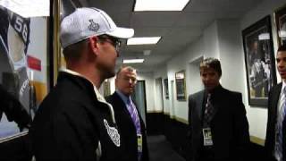 2009 NHL Entry Draft - Stanley Cup Finals - Top Prospects meet Dan Bylsma