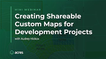 Use Case: Creating Sharable Custom Maps for Development Projects